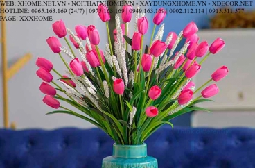 HOA LỤA NGHỆ THUẬT X HOME SÀI GÒN HỒ CHÍ MINH HÀ NỘI XHOME3706