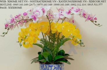 HOA LỤA NGHỆ THUẬT X HOME SÀI GÒN HỒ CHÍ MINH HÀ NỘI XHOME3708