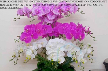 HOA LỤA NGHỆ THUẬT X HOME SÀI GÒN HỒ CHÍ MINH HÀ NỘI XHOME3711