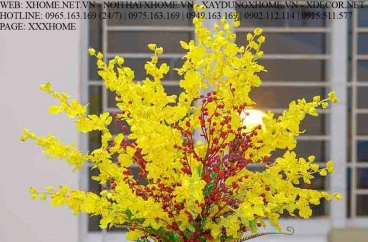 HOA LỤA NGHỆ THUẬT X HOME SÀI GÒN HỒ CHÍ MINH HÀ NỘI XHOME3713