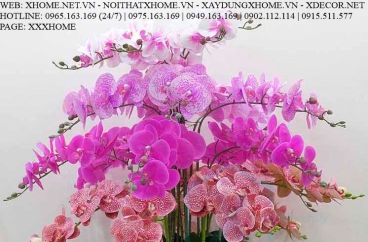 HOA LỤA NGHỆ THUẬT X HOME SÀI GÒN HỒ CHÍ MINH HÀ NỘI XHOME3736