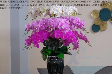 HOA LỤA NGHỆ THUẬT X HOME SÀI GÒN HỒ CHÍ MINH HÀ NỘI XHOME3739