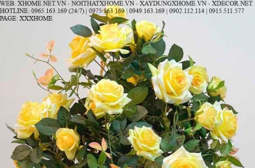 HOA LỤA NGHỆ THUẬT X HOME SÀI GÒN HỒ CHÍ MINH HÀ NỘI XHOME3740