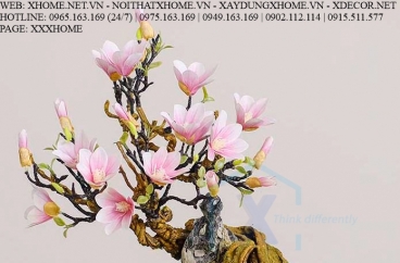 HOA LỤA NGHỆ THUẬT X HOME SÀI GÒN HỒ CHÍ MINH HÀ NỘI XHOME3748
