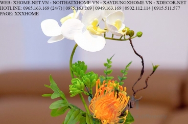 HOA LỤA NGHỆ THUẬT X HOME SÀI GÒN HỒ CHÍ MINH HÀ NỘI XHOME3755