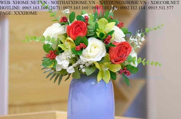 HOA LỤA NGHỆ THUẬT X HOME SÀI GÒN HỒ CHÍ MINH HÀ NỘI XHOME3759