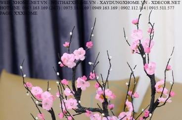 HOA LỤA NGHỆ THUẬT X HOME SÀI GÒN HỒ CHÍ MINH HÀ NỘI XHOME3765