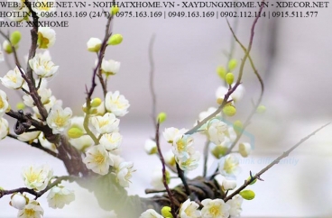 HOA LỤA NGHỆ THUẬT X HOME SÀI GÒN HỒ CHÍ MINH HÀ NỘI XHOME3772