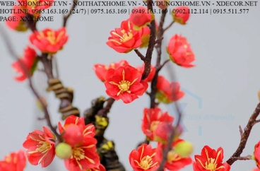 HOA LỤA NGHỆ THUẬT X HOME SÀI GÒN HỒ CHÍ MINH HÀ NỘI XHOME3773