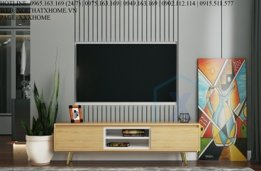 KỆ TIVI GỖ CÔNG NGHIỆP X HOME HÀ NỘI KT6810 1
