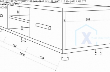 KỆ TIVI GỖ X HOME Hà Nội Sài Gòn Hồ Chí Minh XHOME7706