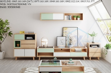 KỆ TIVI GỖ X HOME Hà Nội Sài Gòn Hồ Chí Minh XHOME2233