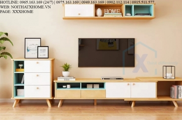 KỆ TIVI GỖ X HOME Hà Nội Sài Gòn Hồ Chí Minh XHOME2236
