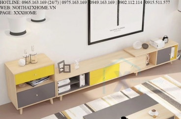 KỆ TIVI GỖ X HOME Hà Nội Sài Gòn Hồ Chí Minh XHOME2246