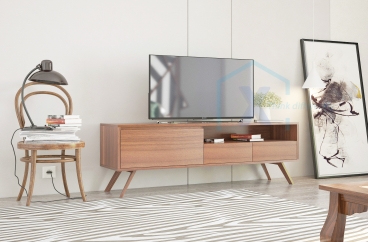 KỆ TI VI X HOME CHÂN GỖ TINH TẾ CHO PHÒNG KHÁCH TK6801