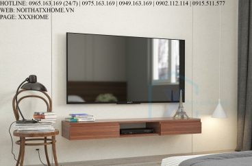 KỆ TI VI X HOME TREO TƯỜNG NHỎ GỌN ĐA NĂNG TK6807