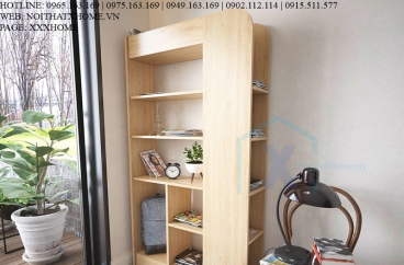 KỆ TRANG TRÍ X HOME GỖ HIỆN ĐẠI BẮT MẮT KT6803