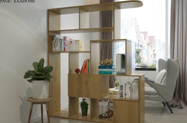 KỆ TRANG TRÍ TỦ SÁCH X HOME SANG TRỌNG PHÒNG KHÁCH KT6801 1