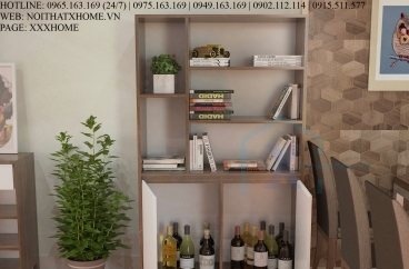 KỆ TRANG TRÍ TỦ SÁCH X HOME ĐẸP KT6803 1