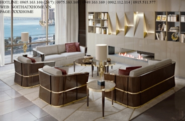 Sofa ghế đôi Carpanese Home - Art.7536 X HOME Hà Nội