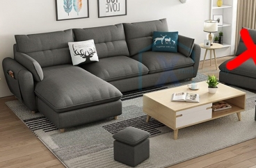 GHẾ SOFA NỈ CAO CẤP X HOME Hà Nội XHOME1111