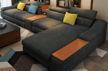GHẾ SOFA NỈ CAO CẤP X HOME Hà Nội XHOME1204