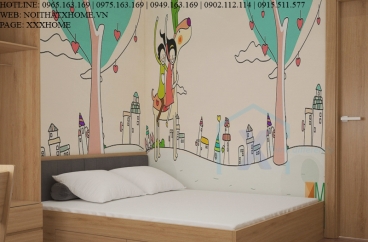 Thiết kế thi công nội thất chung cư Mrs Phương