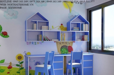 Thiết kế thi công nội thất phòng bé An