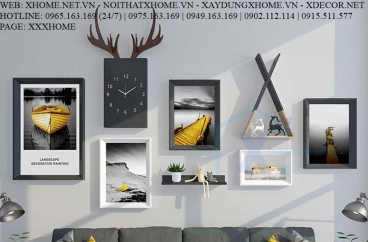 TRANH TRANG TRÍ X HOME SÀI GÒN HỒ CHÍ MINH HÀ NỘI XHOME3807
