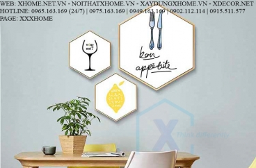 TRANH TRANG TRÍ X HOME SÀI GÒN HỒ CHÍ MINH HÀ NỘI XHOME3810