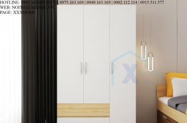 TỦ QUẦN ÁO GỖ CÔNG NGHIỆP X HOME HÀ NỘI SÀI GÒN HỒ CHÍ MINH XHOME02