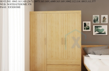 TỦ QUẦN ÁO GỖ CÔNG NGHIỆP X HOME HÀ NỘI SÀI GÒN HỒ CHÍ MINH XHOME06