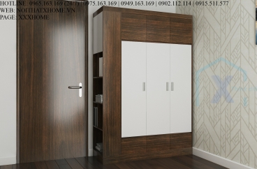TỦ QUẦN ÁO GỖ CÔNG NGHIỆP X HOME HÀ NỘI SÀI GÒN HỒ CHÍ MINH XHOME07