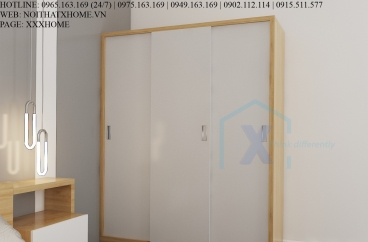 TỦ QUẦN ÁO GỖ CÔNG NGHIỆP X HOME HÀ NỘI SÀI GÒN HỒ CHÍ MINH XHOME10