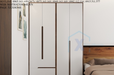 TỦ QUẦN ÁO GỖ CÔNG NGHIỆP X HOME HÀ NỘI SÀI GÒN HỒ CHÍ MINH XHOME12