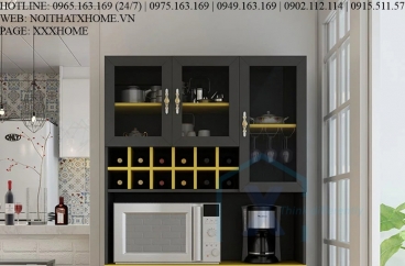 TỦ BẾP GỖ X HOME HÀ NỘI SÀI GÒN HỒ CHÍ MINH XHOME1104