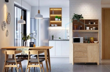 TỦ BẾP GỖ X HOME HÀ NỘI SÀI GÒN HỒ CHÍ MINH XHOME1114