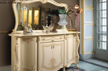 Tủ chuẩn bị MobilPiu - Opera Patinata Beige X HOME Hà Nội
