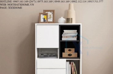 TỦ KỆ TRANG TRÍ GỖ X HOME Hà Nội Sài Gòn Hồ Chí Minh XHOME1101