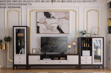 TỦ KỆ TRANG TRÍ GỖ X HOME Hà Nội Sài Gòn Hồ Chí Minh XHOME1104