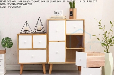 TỦ KỆ TRANG TRÍ GỖ X HOME Hà Nội Sài Gòn Hồ Chí Minh XHOME1112