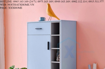 TỦ KỆ TRANG TRÍ GỖ X HOME Hà Nội Sài Gòn Hồ Chí Minh XHOME1125