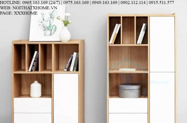 TỦ KỆ TRANG TRÍ GỖ X HOME Hà Nội Sài Gòn Hồ Chí Minh XHOME2212