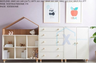 TỦ KỆ TRANG TRÍ GỖ X HOME Hà Nội Sài Gòn Hồ Chí Minh XHOME2213