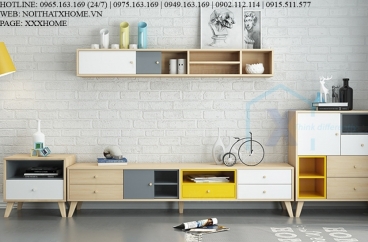 TỦ KỆ TRANG TRÍ GỖ X HOME Hà Nội Sài Gòn Hồ Chí Minh XHOME2228