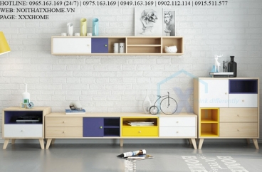 TỦ KỆ TRANG TRÍ GỖ X HOME Hà Nội Sài Gòn Hồ Chí Minh XHOME2229