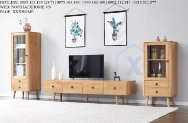 TỦ KỆ TRANG TRÍ GỖ X HOME Hà Nội Sài Gòn Hồ Chí Minh XHOME2236