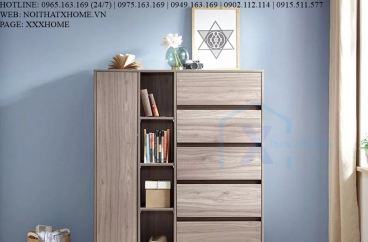 TỦ KỆ TRANG TRÍ GỖ X HOME Hà Nội Sài Gòn Hồ Chí Minh XHOME3302