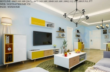 TỦ KỆ TRANG TRÍ GỖ X HOME Hà Nội Sài Gòn Hồ Chí Minh XHOME3309