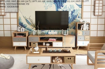 TỦ KỆ GỖ TRANG TRÍ X HOME Hà Nội Sài Gòn Hồ Chí Minh XHOME3331